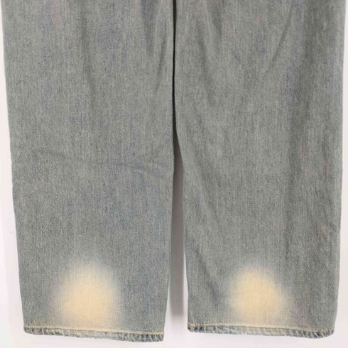 DEVELOP ライトブルー ワイドレッグデニム メンズ  M